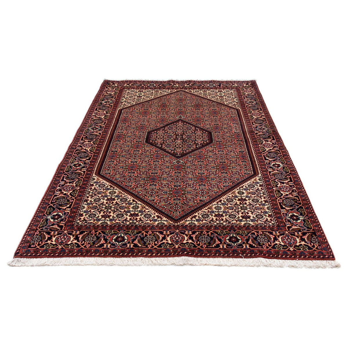 Tapis persan - Bidjar - 235 x 140 cm - rouge