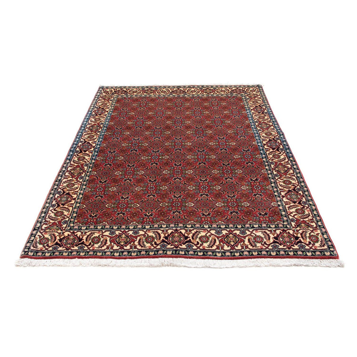 Tapis persan - Bidjar - 193 x 137 cm - rouge