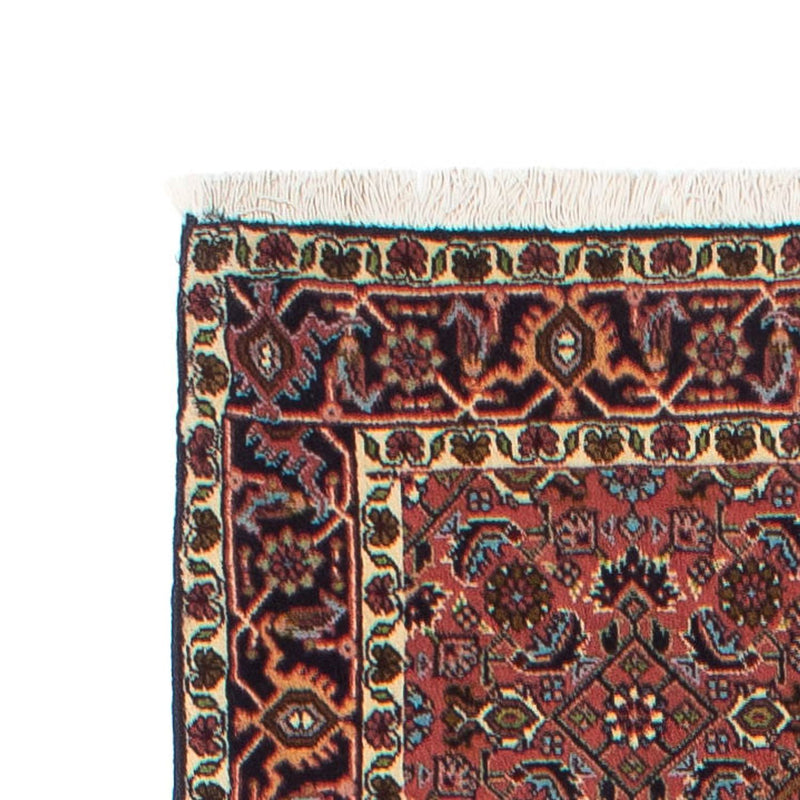 Tapis de couloir Tapis persan - Bidjar - 297 x 84 cm - rouge clair