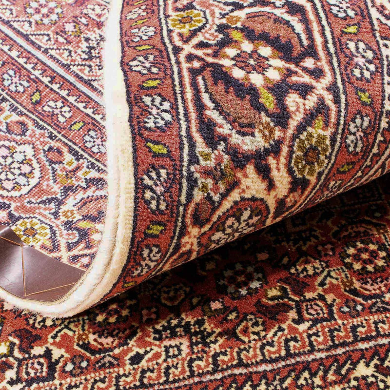 Tapis persan - Bidjar - 176 x 110 cm - rouge clair