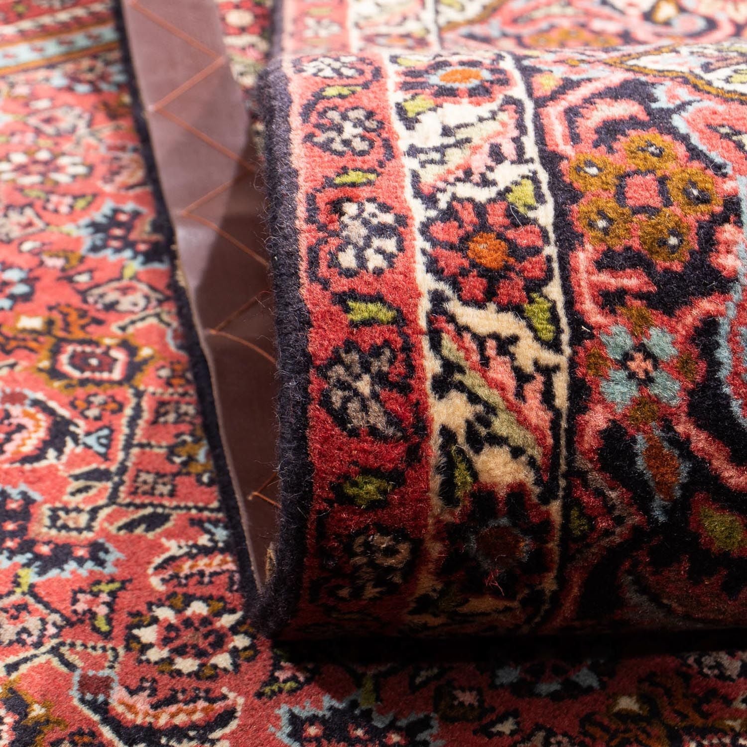 Tapis persan - Bidjar - 321 x 197 cm - marron