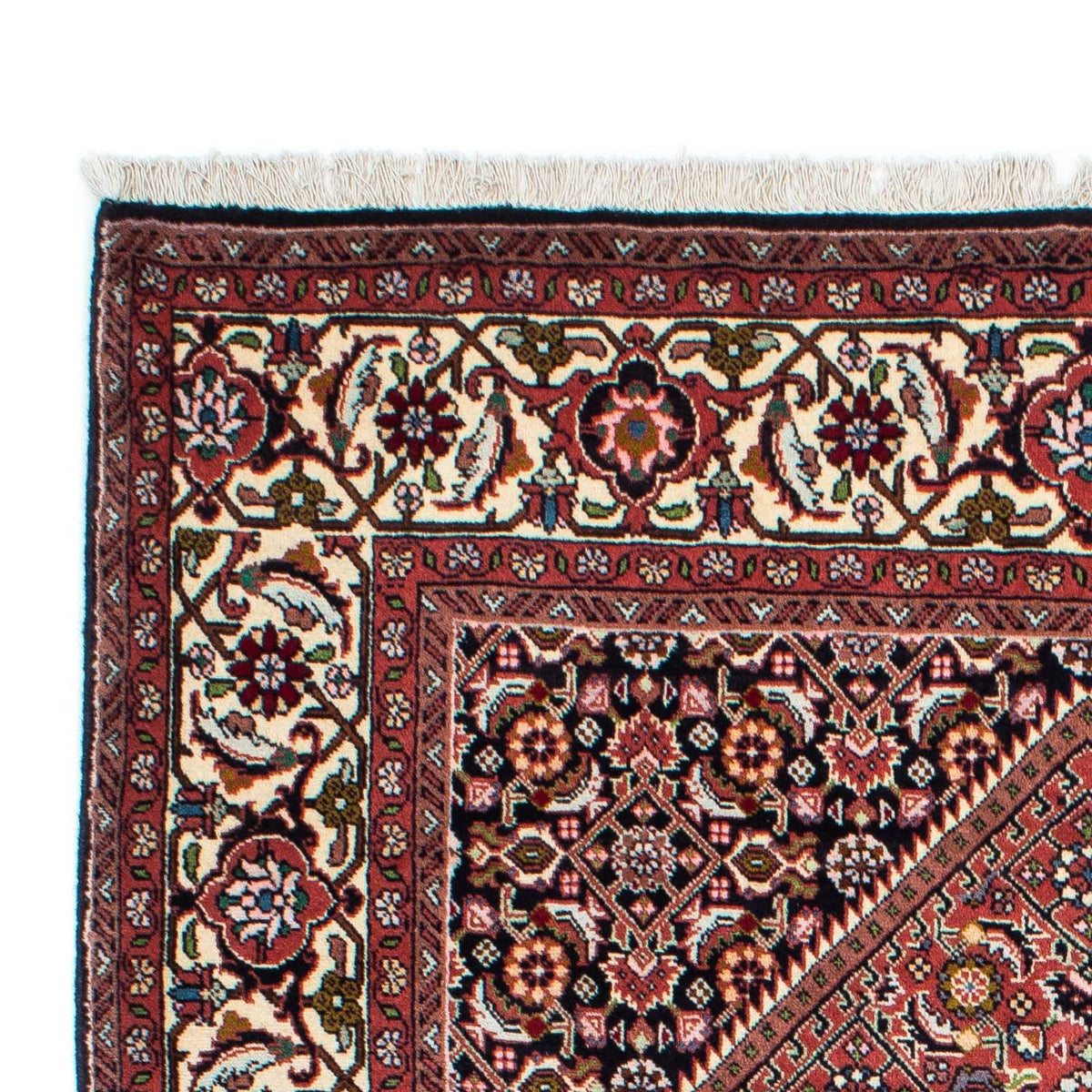 Tapis persan - Bidjar - 220 x 136 cm - rouge