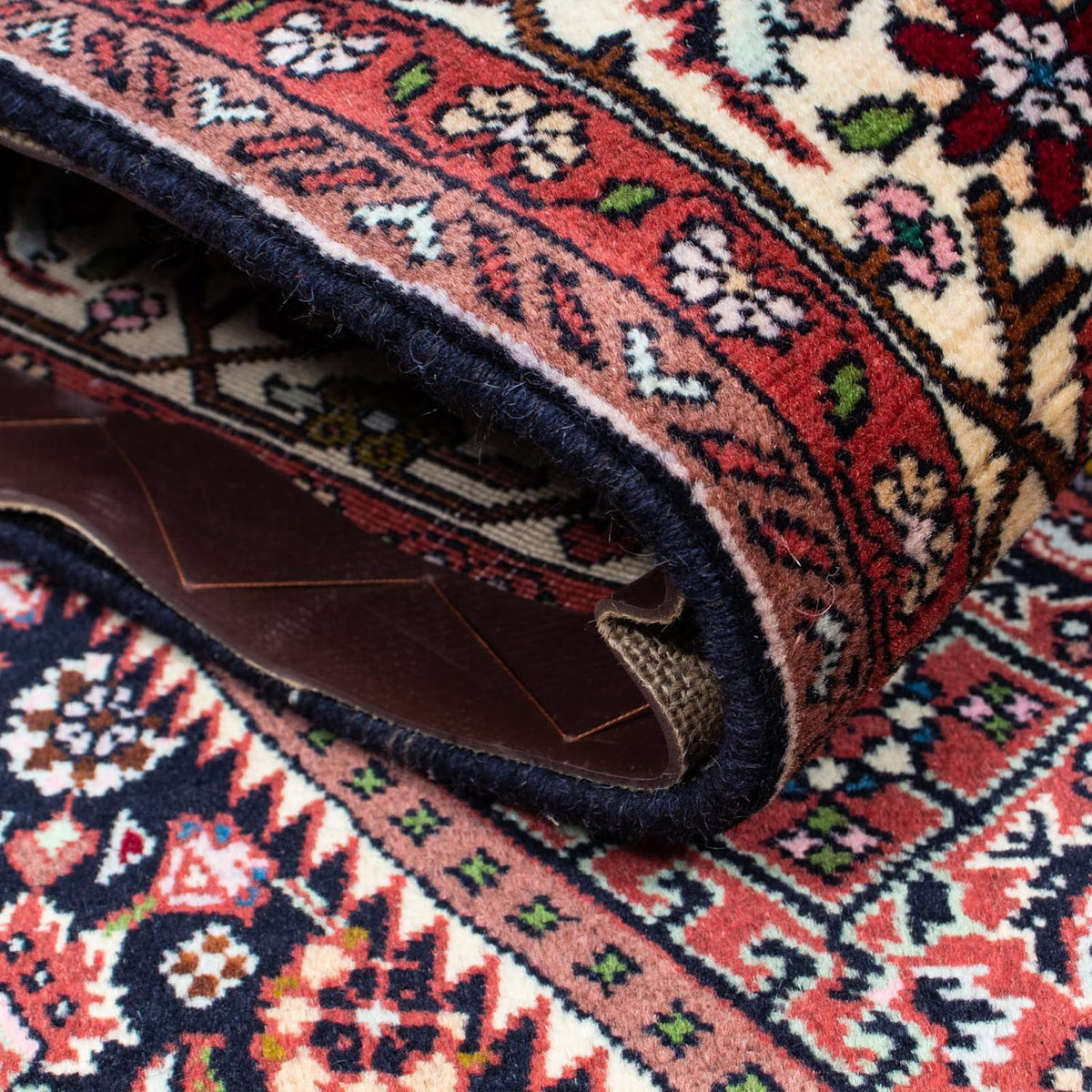 Tapis persan - Bidjar - 220 x 136 cm - rouge