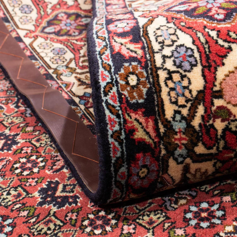 Tapis persan - Bidjar - 298 x 198 cm - rouge foncé