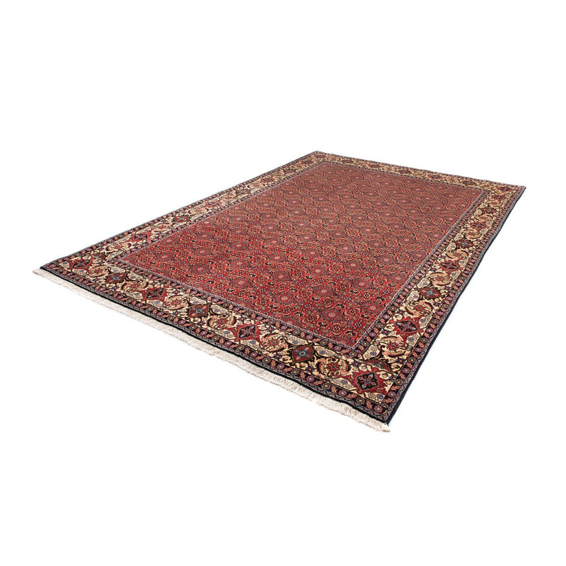 Tapis persan - Bidjar - 298 x 198 cm - rouge foncé
