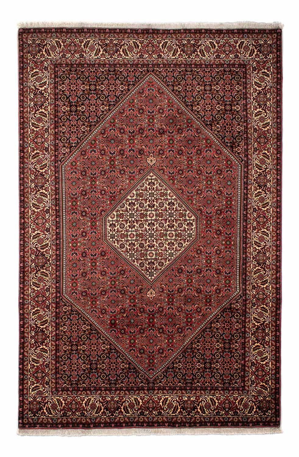 Tapis persan - Bidjar - 308 x 200 cm - rouge clair