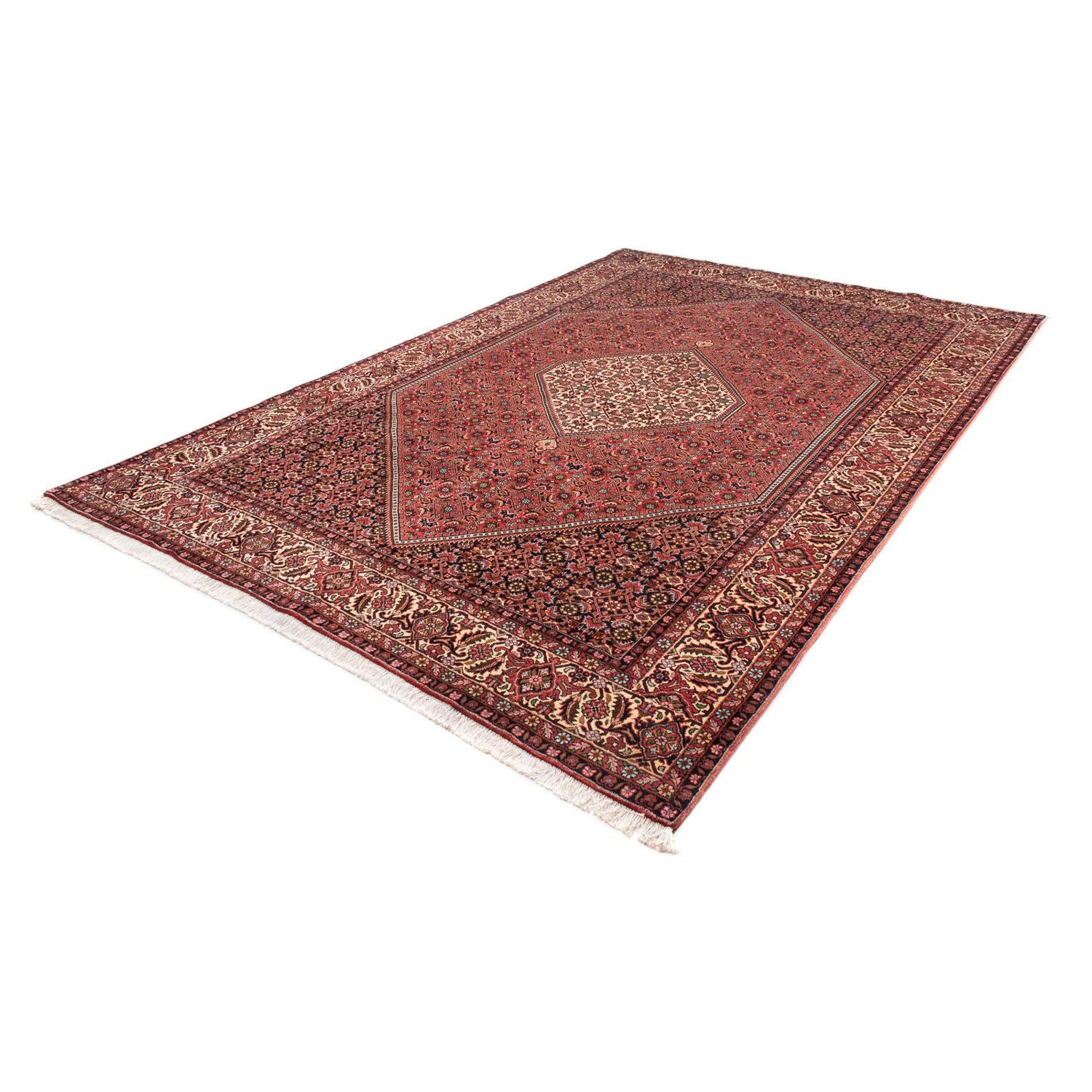 Tapis persan - Bidjar - 308 x 200 cm - rouge clair