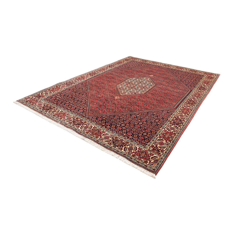 Tapis persan - Bidjar - 282 x 204 cm - rouge foncé