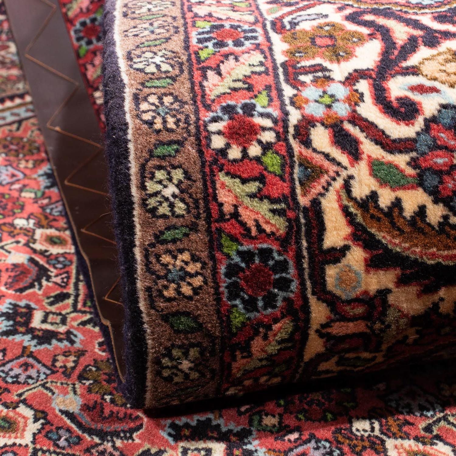 Tapis persan - Bidjar - 290 x 203 cm - marron
