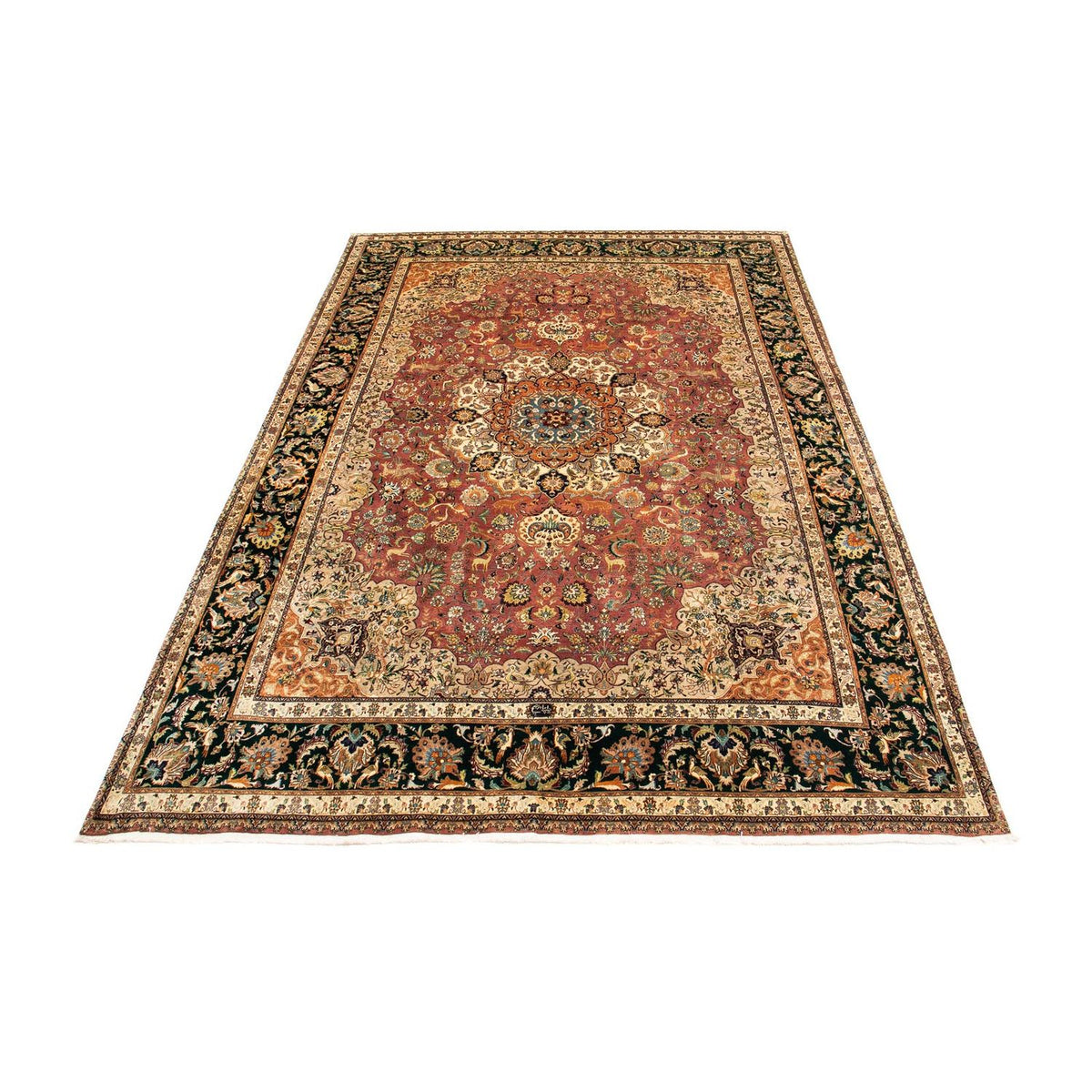 Tapis persan - Tabriz - Royal - 398 x 295 cm - multicolore