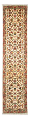Tapis de couloir Tapis persan - Tabriz - Royal - 299 x 68 cm - beige