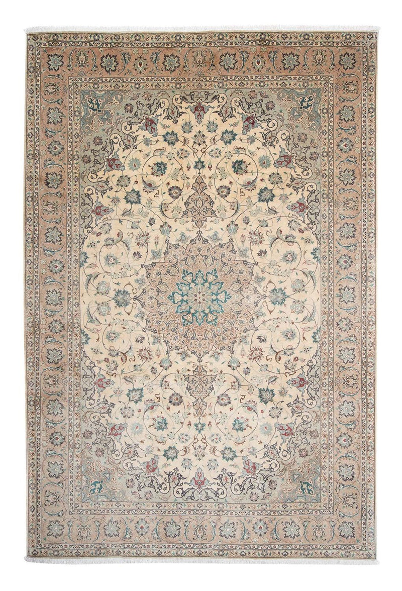 Tapis persan - Tabriz - Royal - 300 x 204 cm - beige