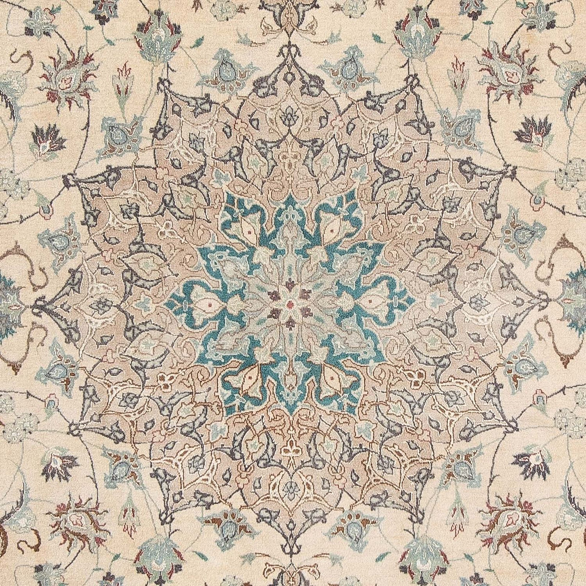 Tapis persan - Tabriz - Royal - 300 x 204 cm - beige