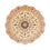 Tapis persan - Tabriz - Royal ronde  - 150 x 150 cm - beige