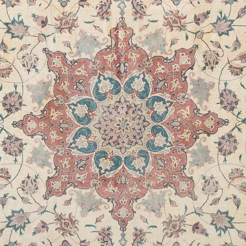 Tapis persan - Tabriz - Royal - 300 x 200 cm - beige