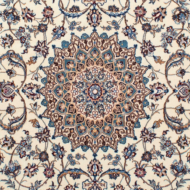 Tapis persan - Nain - Premium - 194 x 128 cm - beige