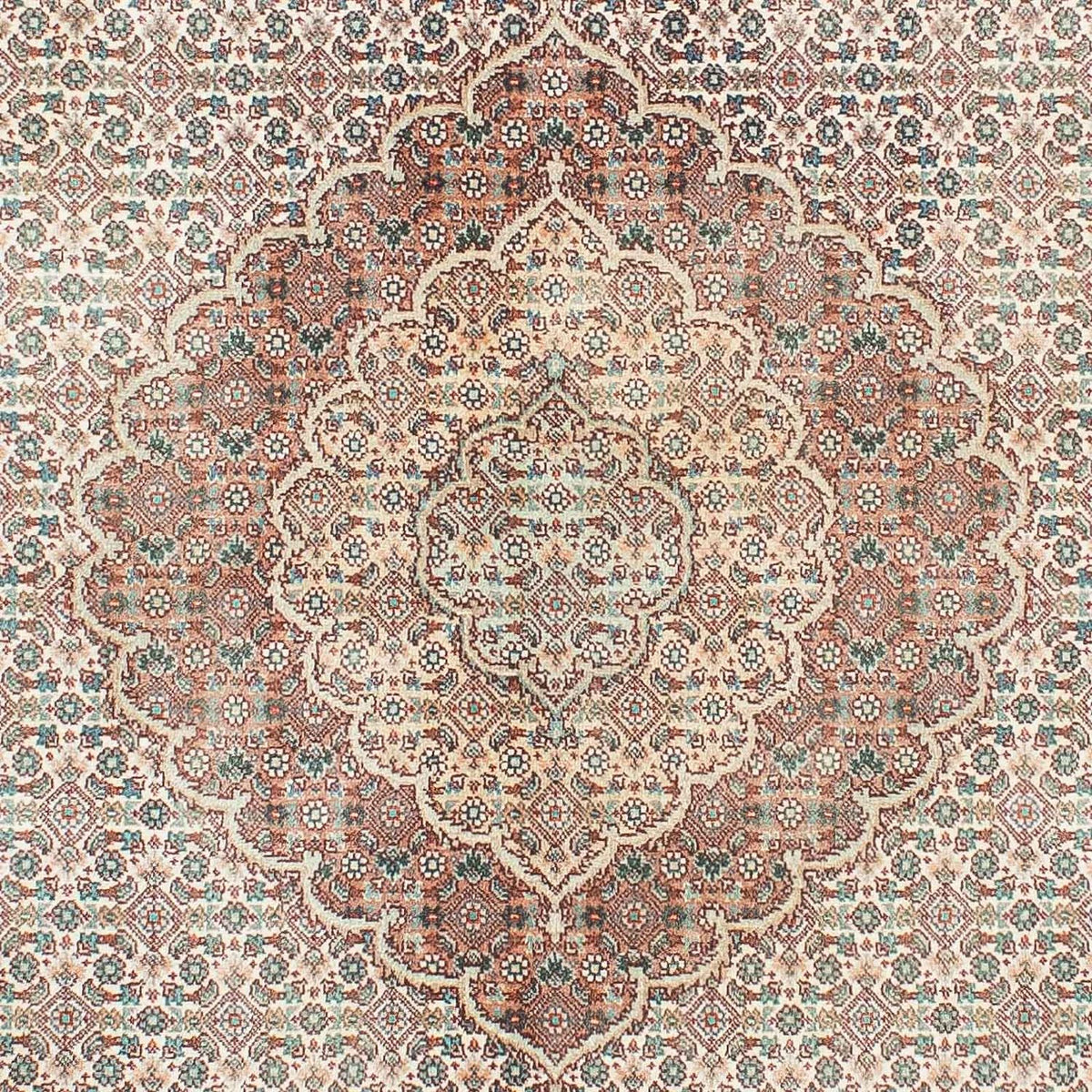 Tapis persan - Tabriz - 195 x 149 cm - beige