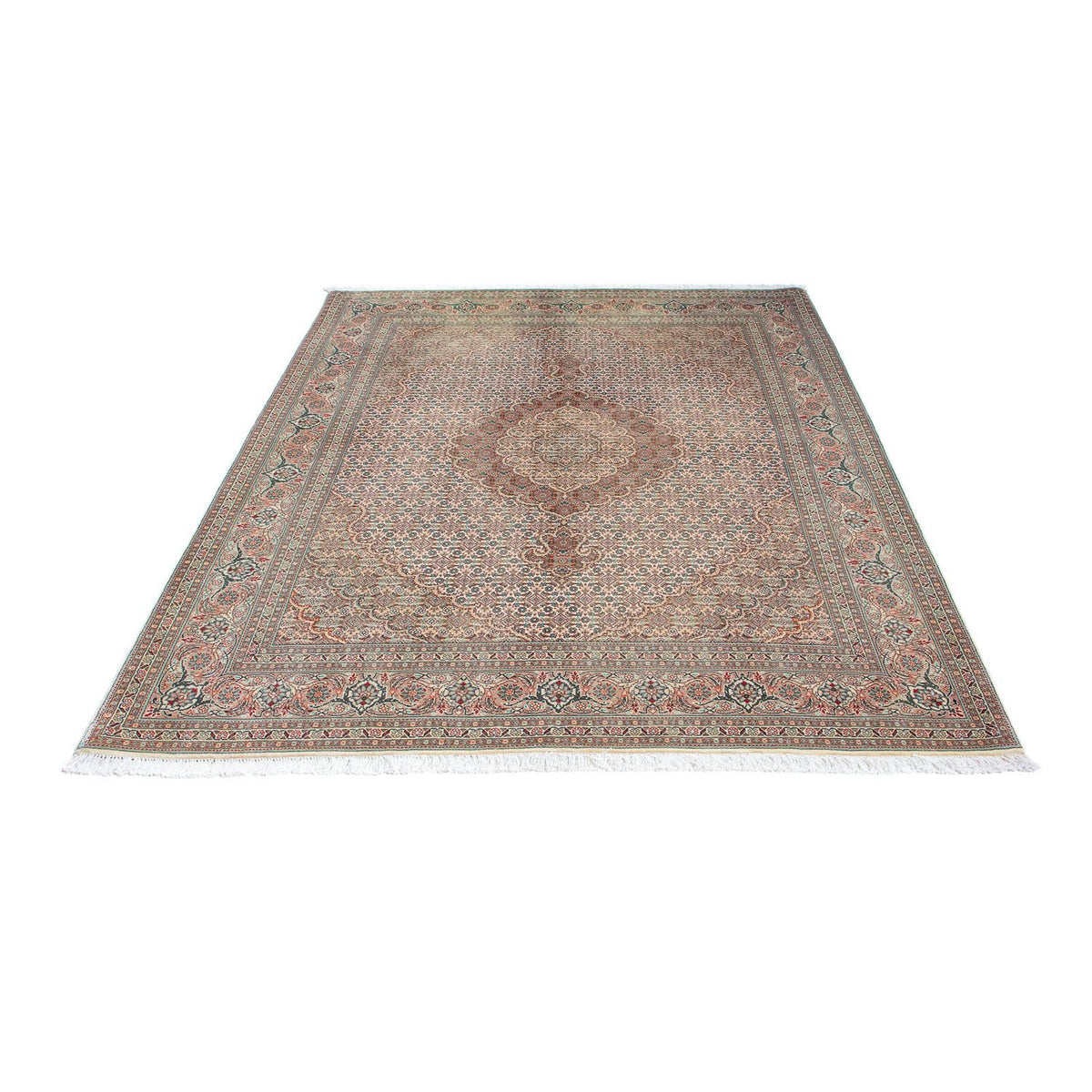 Tapis persan - Tabriz - 195 x 149 cm - beige