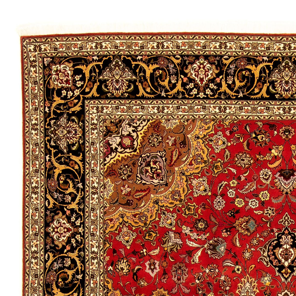Tapis persan - Tabriz - Royal - 359 x 254 cm - rouge