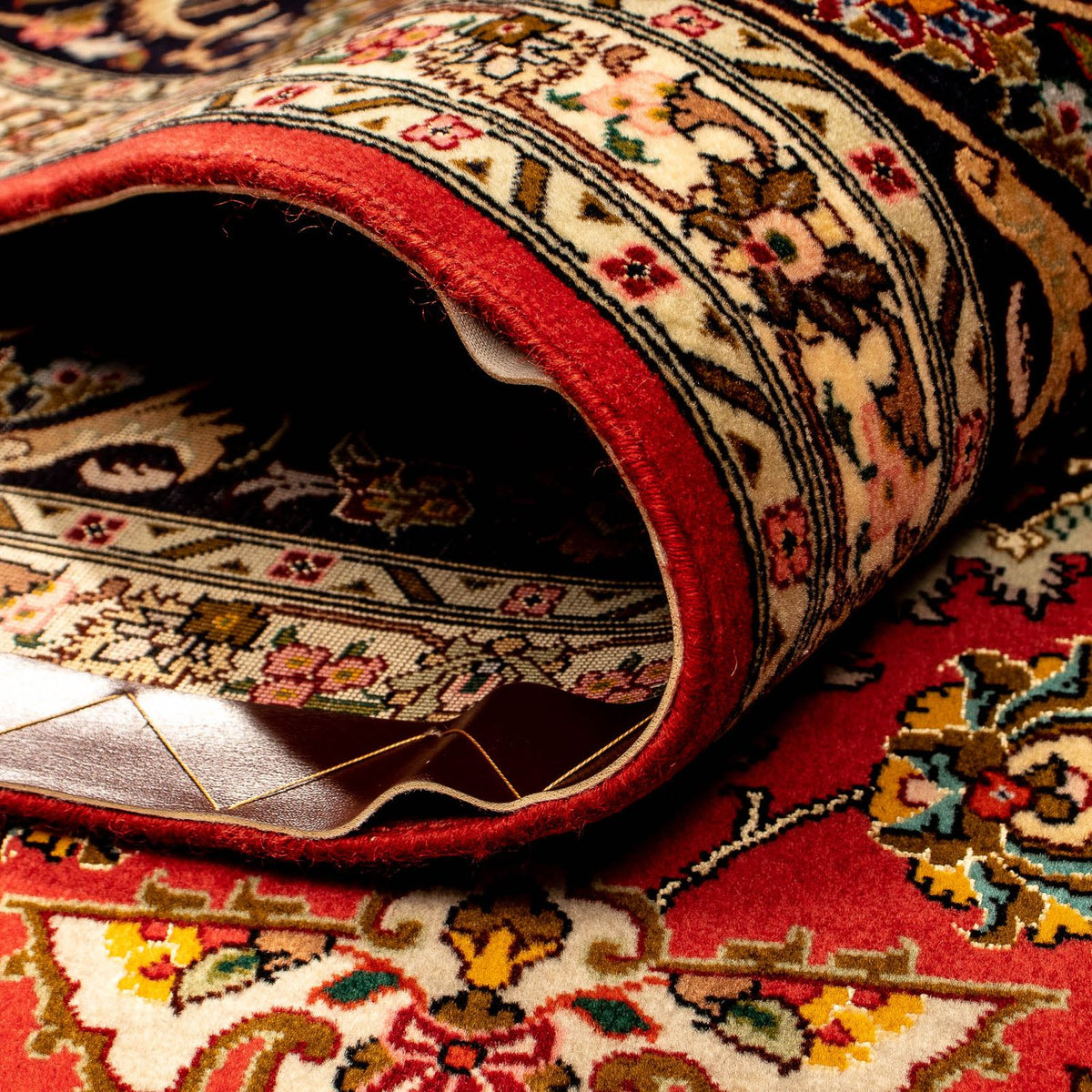 Tapis persan - Tabriz - Royal - 359 x 254 cm - rouge