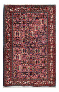 Tapis persan - Bidjar - 200 x 128 cm - rouge