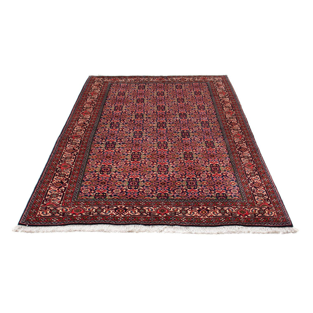 Tapis persan - Bidjar - 200 x 128 cm - rouge