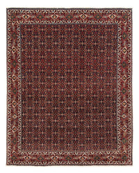 Tapis persan - Bidjar - 248 x 205 cm - rouge foncé