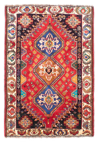 Tapis persan - Nomadic - 165 x 112 cm - rouge
