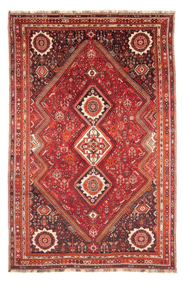 Tapis persan - Nomadic - 328 x 215 cm - rouge foncé