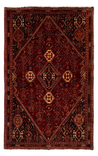 Tapis persan - Nomadic - 275 x 182 cm - rouge foncé