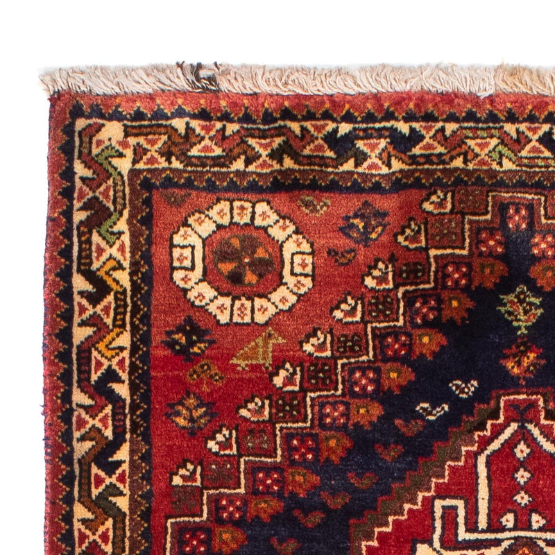 Tapis persan - Nomadic - 148 x 80 cm - bleu foncé