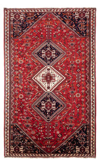 Tapis persan - Nomadic - 277 x 178 cm - rouge foncé