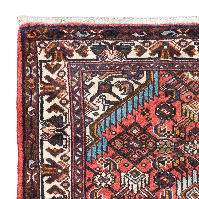 Tapis persan - Nomadic - 114 x 80 cm - rouge clair