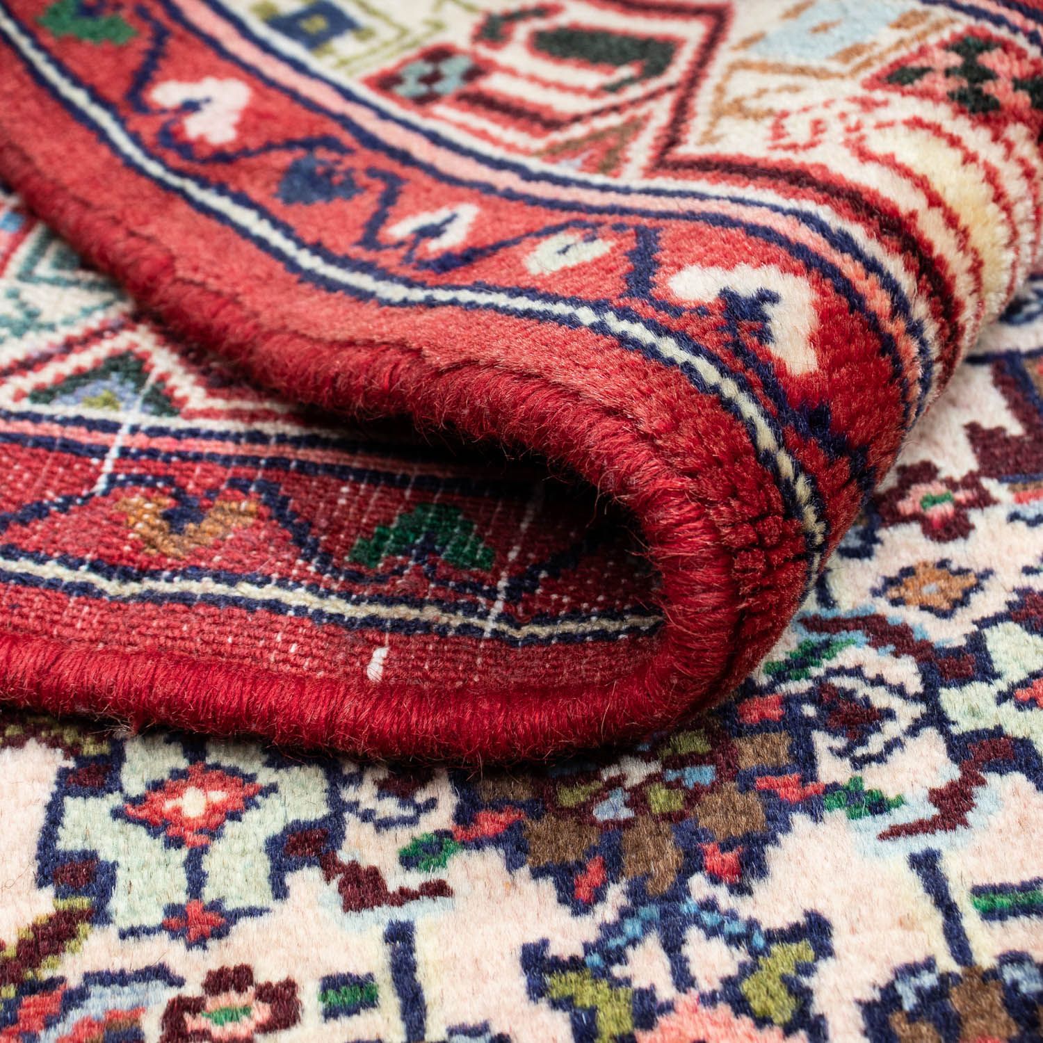 Tapis persan - Nomadic - 121 x 76 cm - rouge