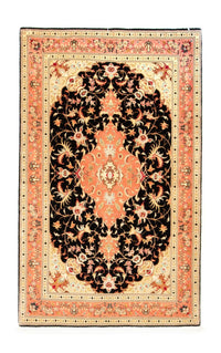 Tapis persan - Tabriz - Royal - 161 x 101 cm - noir