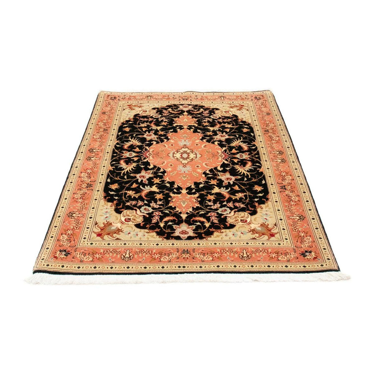 Tapis persan - Tabriz - Royal - 161 x 101 cm - noir