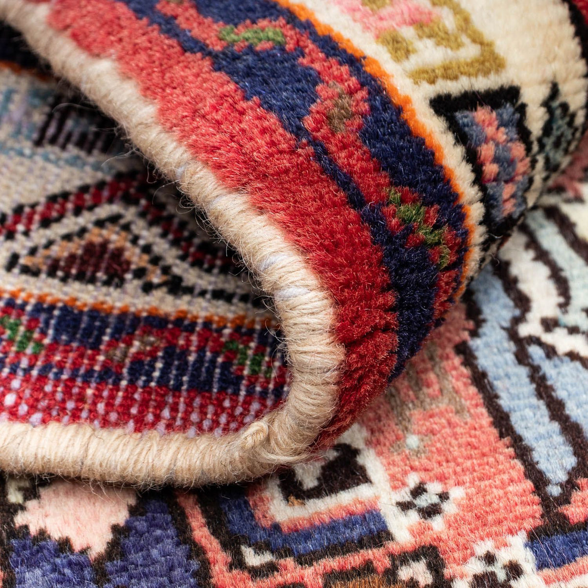 Tapis persan - Nomadic - 120 x 75 cm - rouge clair