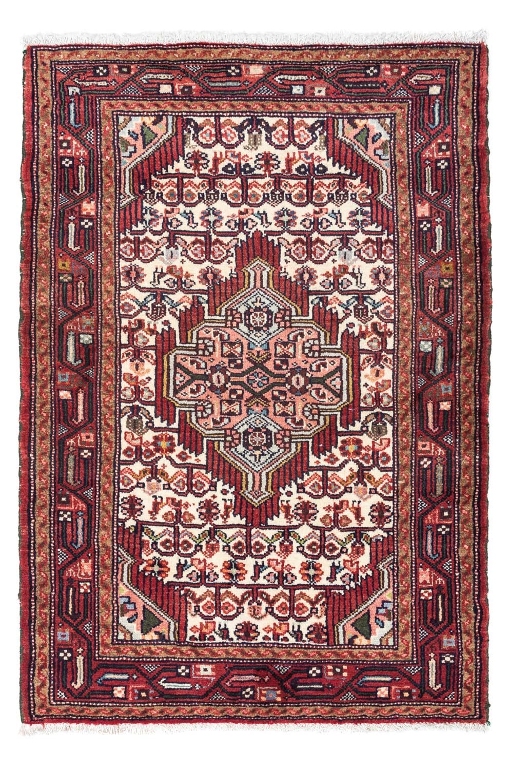 Tapis persan - Nomadic - 127 x 86 cm - beige