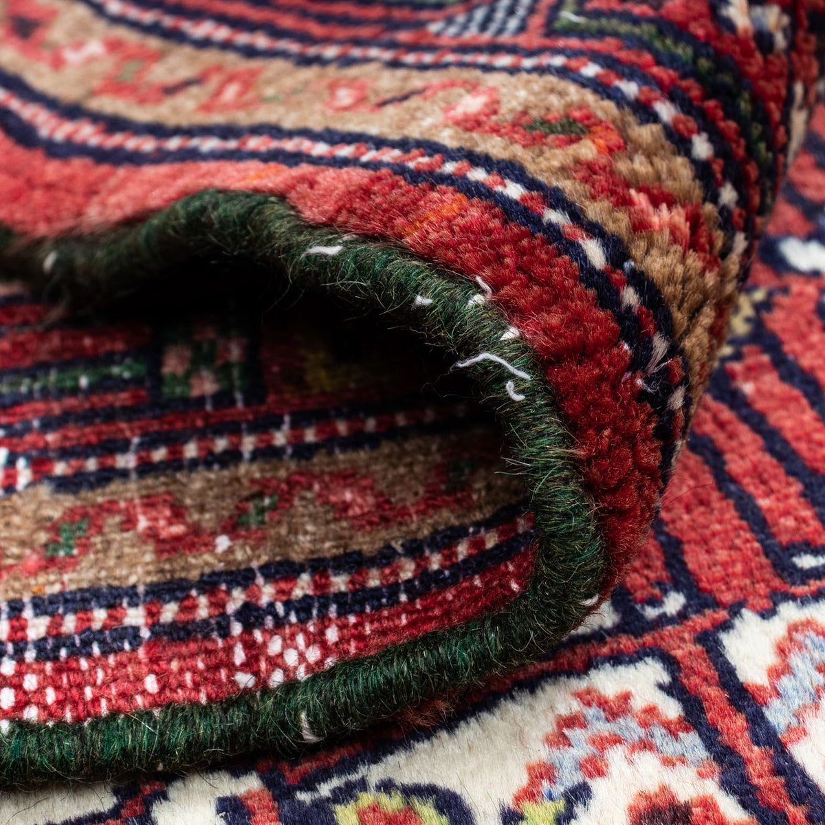 Tapis persan - Nomadic - 127 x 86 cm - beige