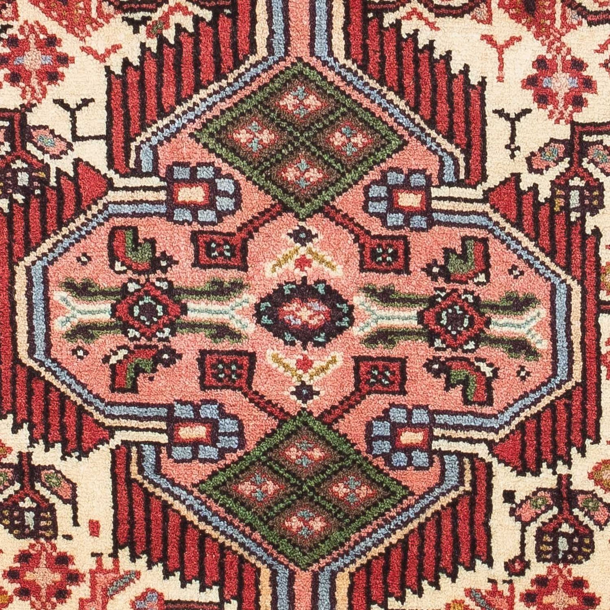 Tapis persan - Nomadic - 138 x 78 cm - beige