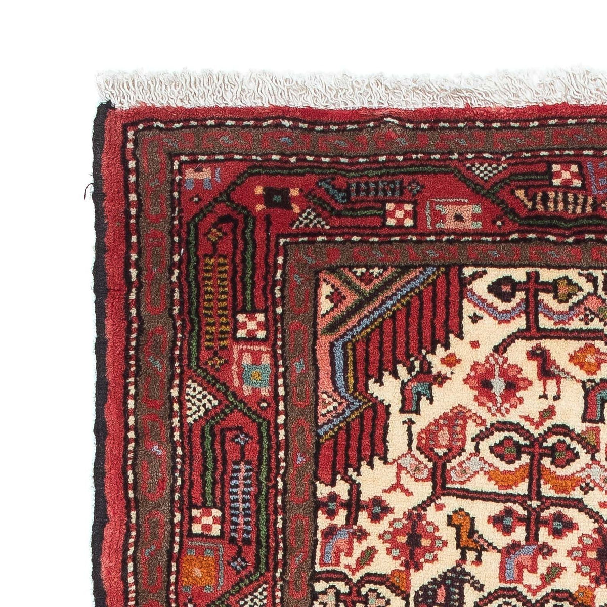 Tapis persan - Nomadic - 138 x 78 cm - beige