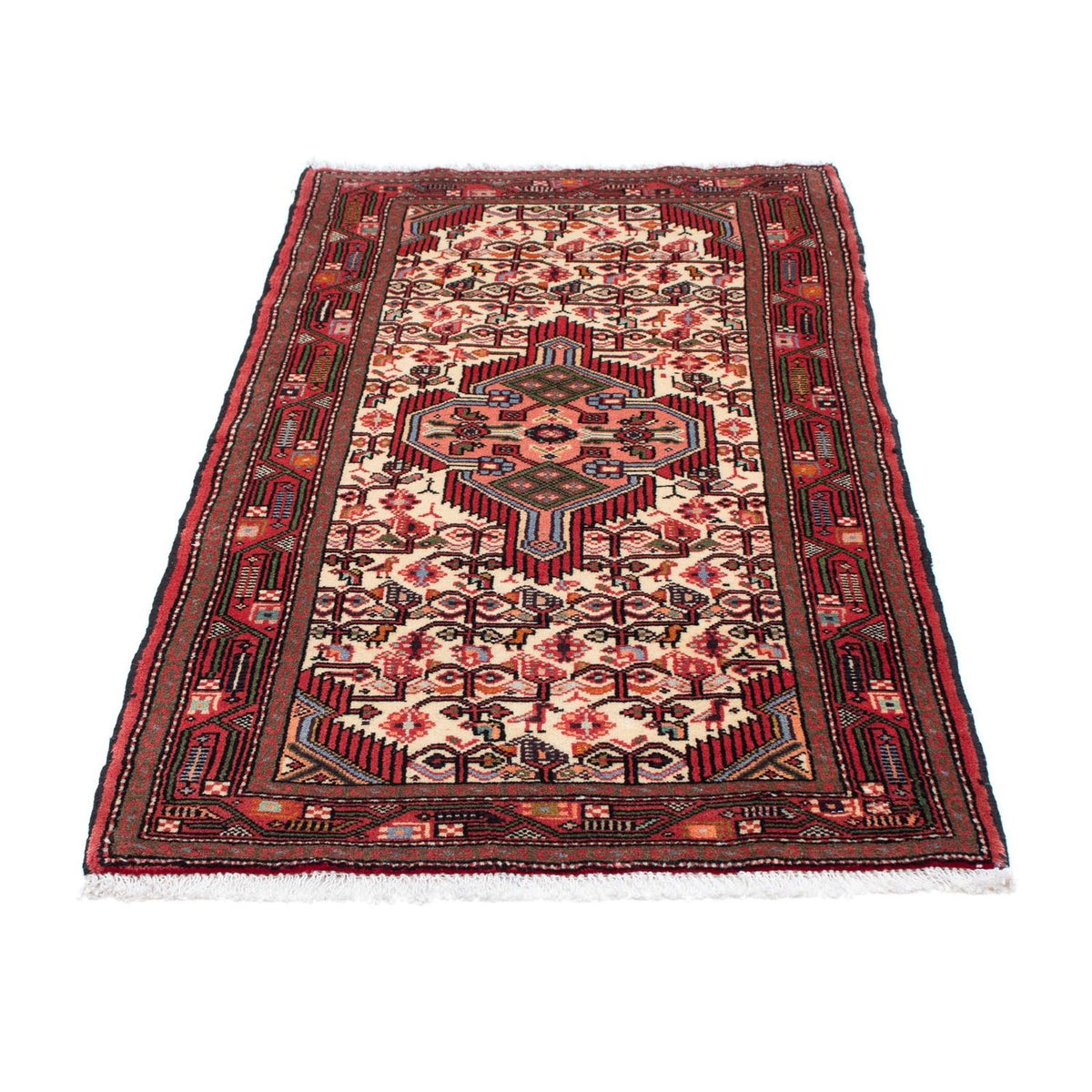Tapis persan - Nomadic - 138 x 78 cm - beige