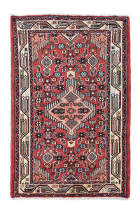 Tapis persan - Nomadic - 126 x 80 cm - rouge