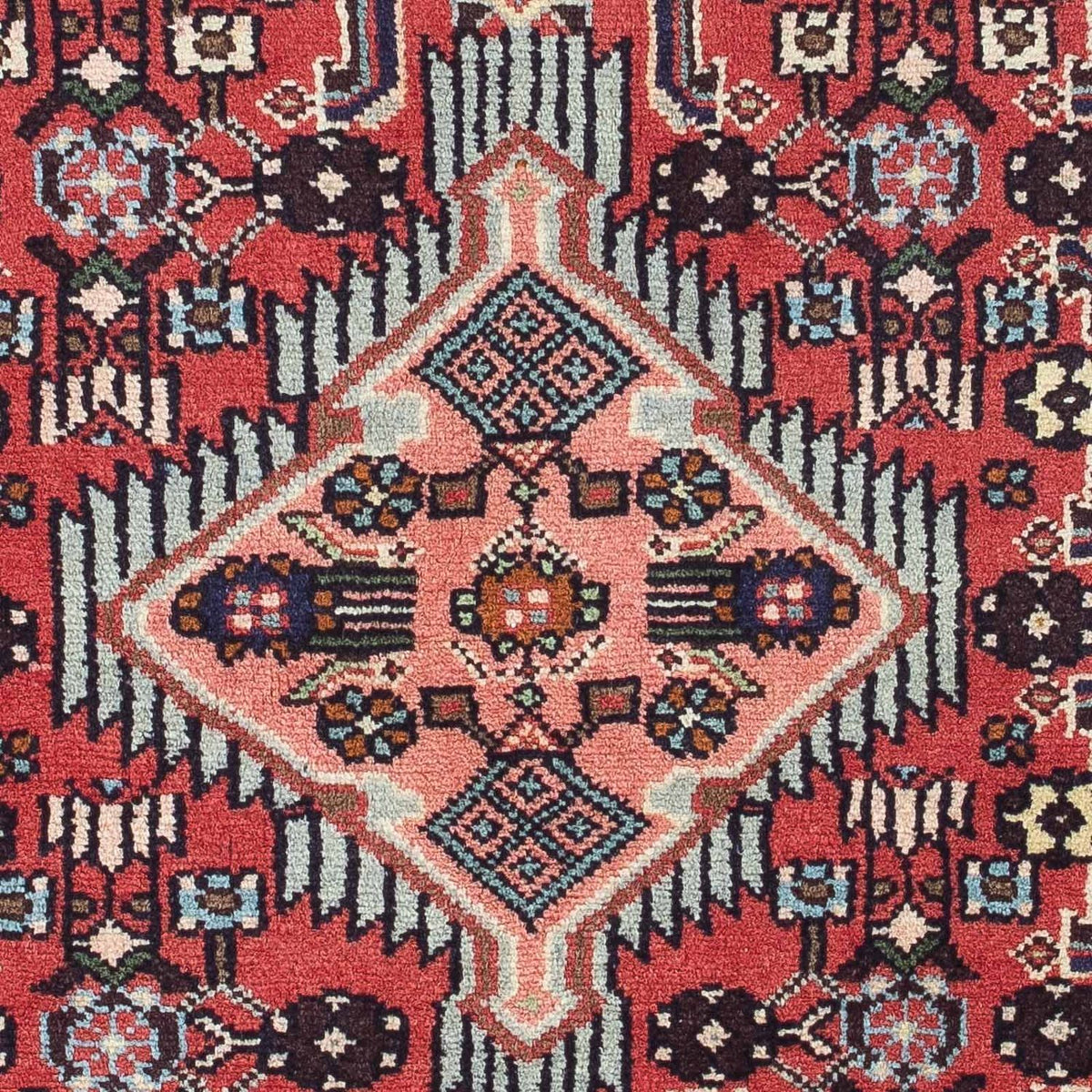 Tapis persan - Nomadic - 126 x 80 cm - rouge