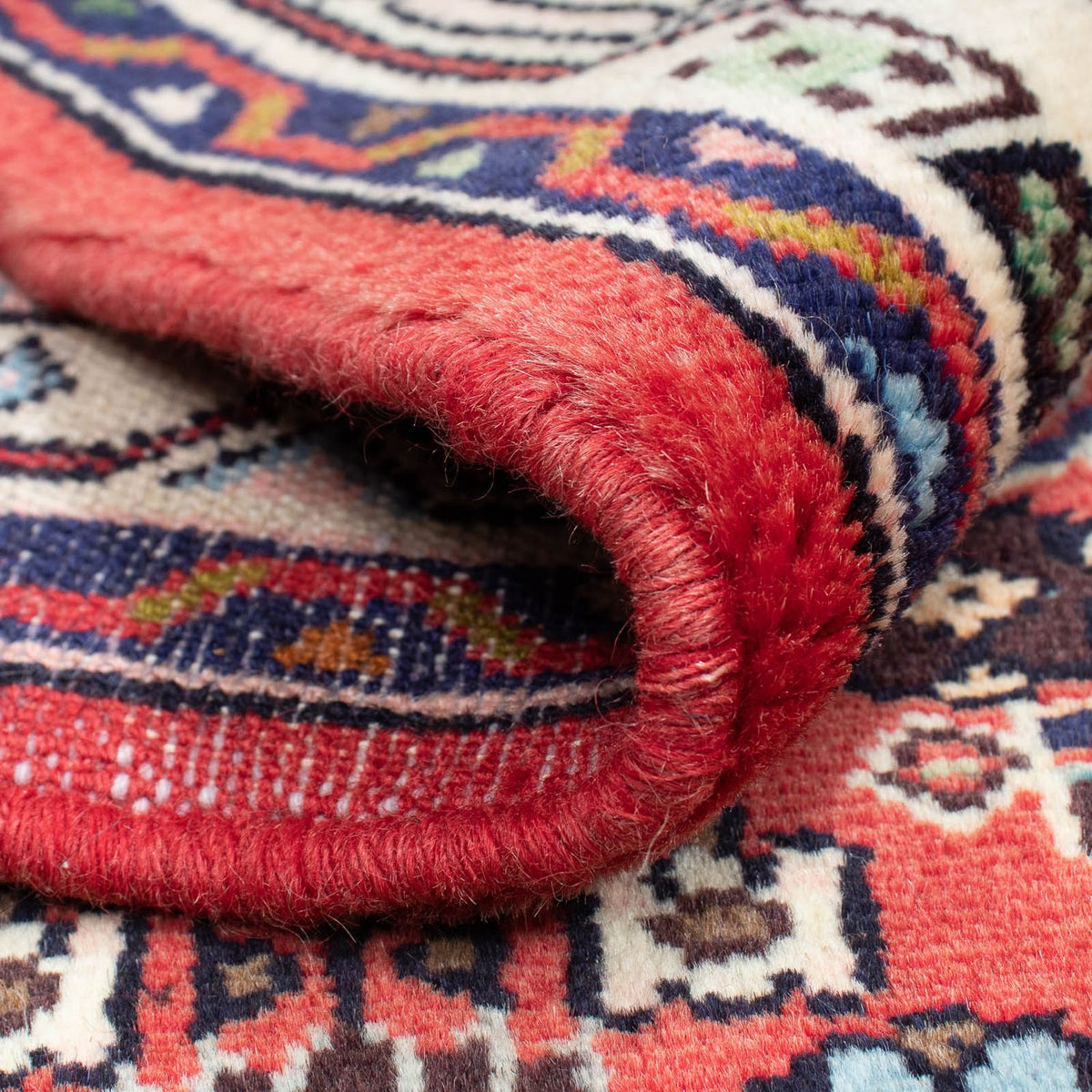 Tapis persan - Nomadic - 126 x 80 cm - rouge