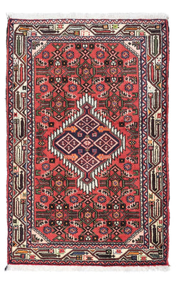 Tapis persan - Nomadic - 130 x 82 cm - rouge