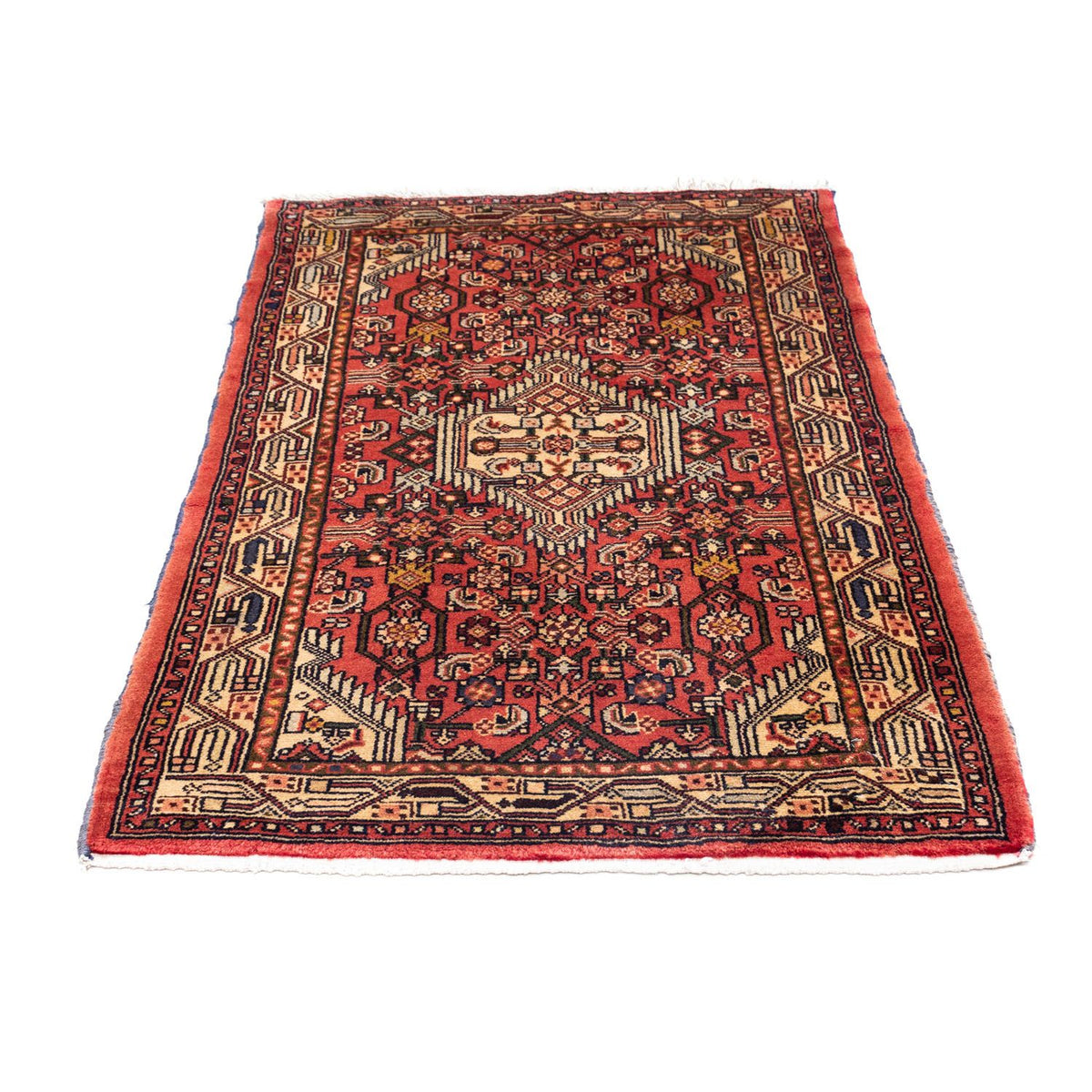 Tapis persan - Nomadic - 120 x 77 cm - rouge