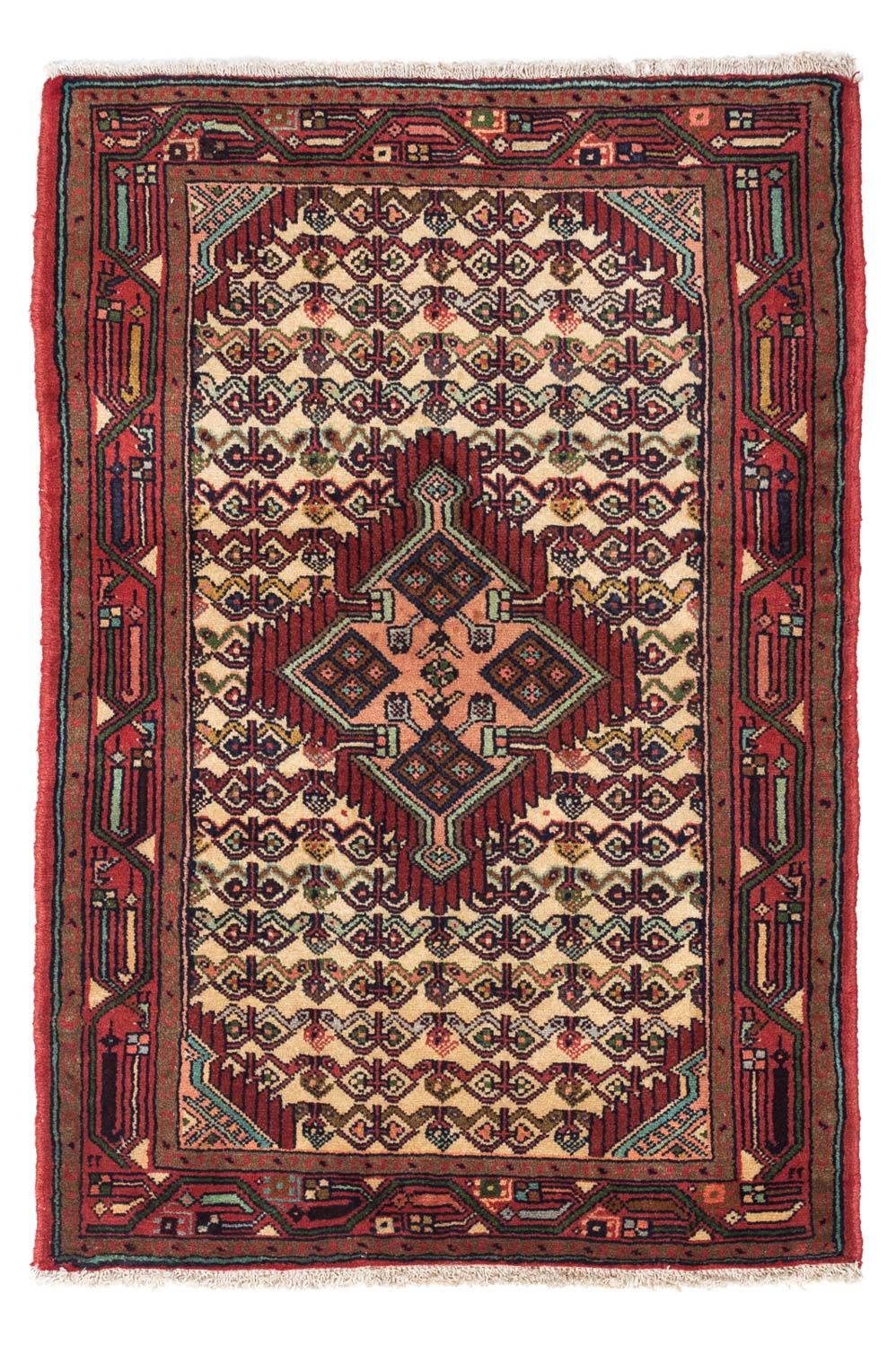Tapis persan - Nomadic - 119 x 81 cm - rouge