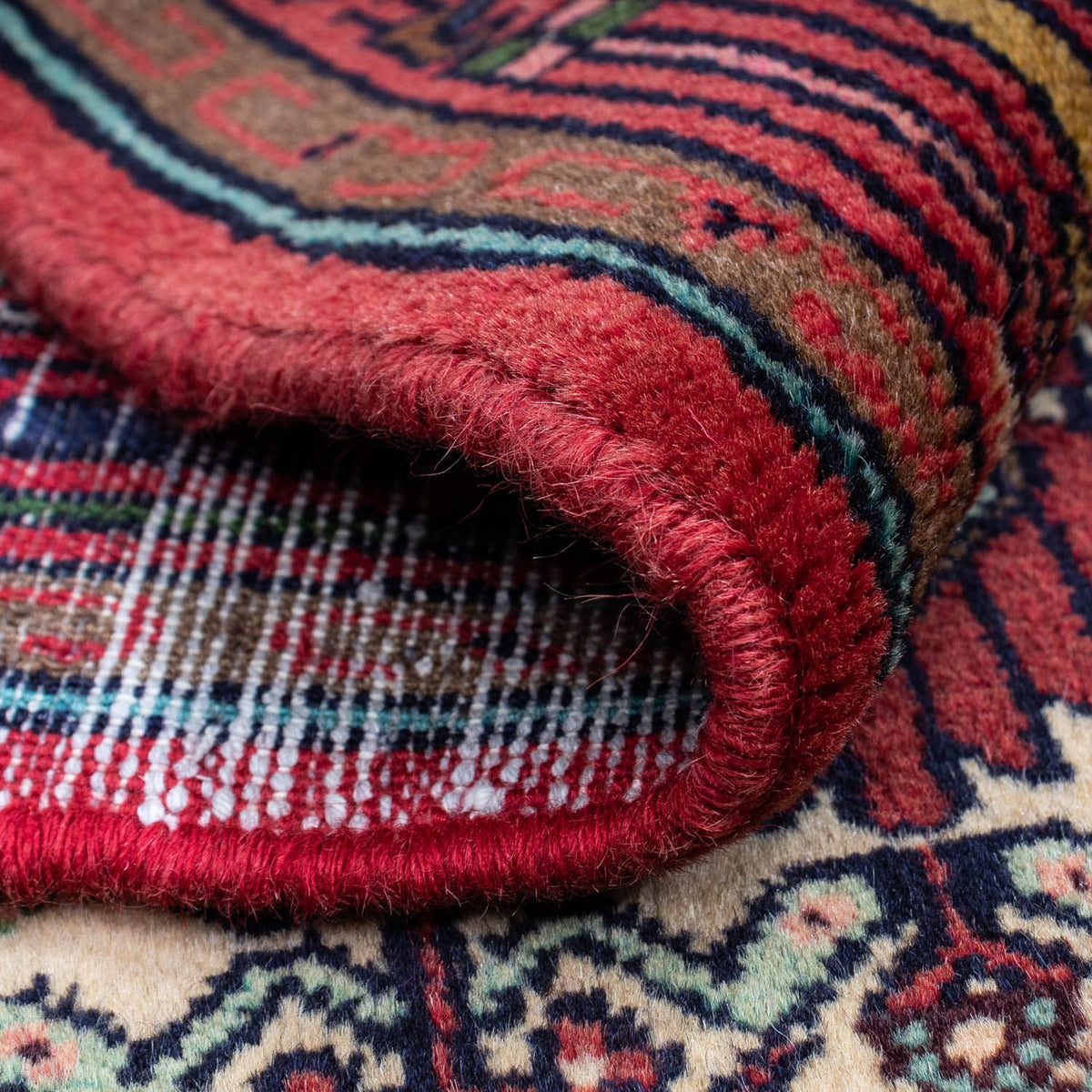 Tapis persan - Nomadic - 119 x 81 cm - rouge