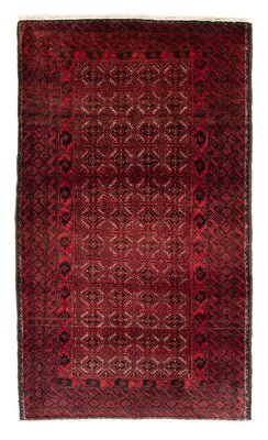 Tapis persan - Nomadic - 198 x 112 cm - rouge